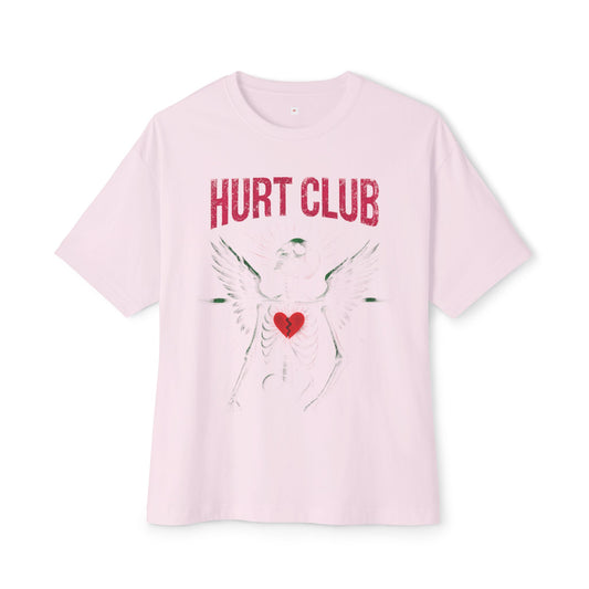 pink Hurt Club Oversized Tee